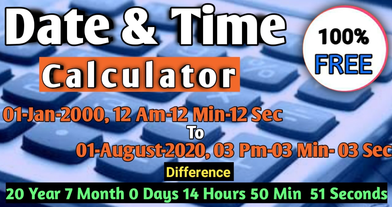  SMART Date And Time Calculator 100 Free Calculate Duration Between 